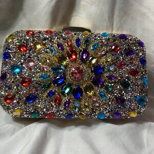 Elegant Hand made Rhinestone Purse